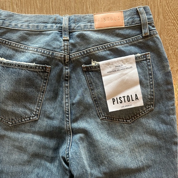 Pistola - Presley High Rise Relaxed Roller Jeans - Picture 3 of 6